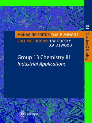 cover image of Group 13 Chemistry III